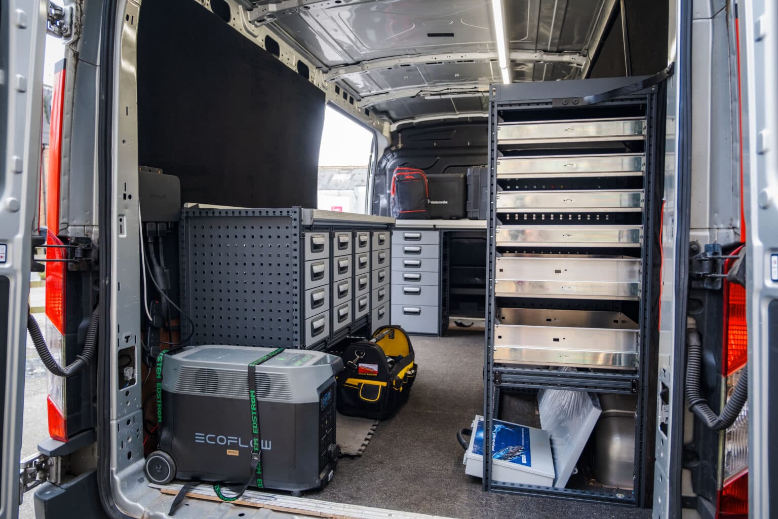 Securikey mobile locksmith workshop van on the Isle of Man