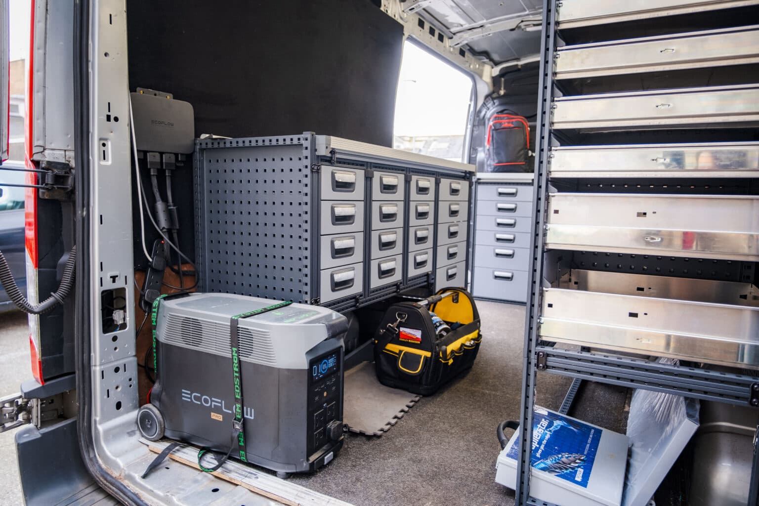 Securikey mobile locksmith workshop van on the Isle of Man