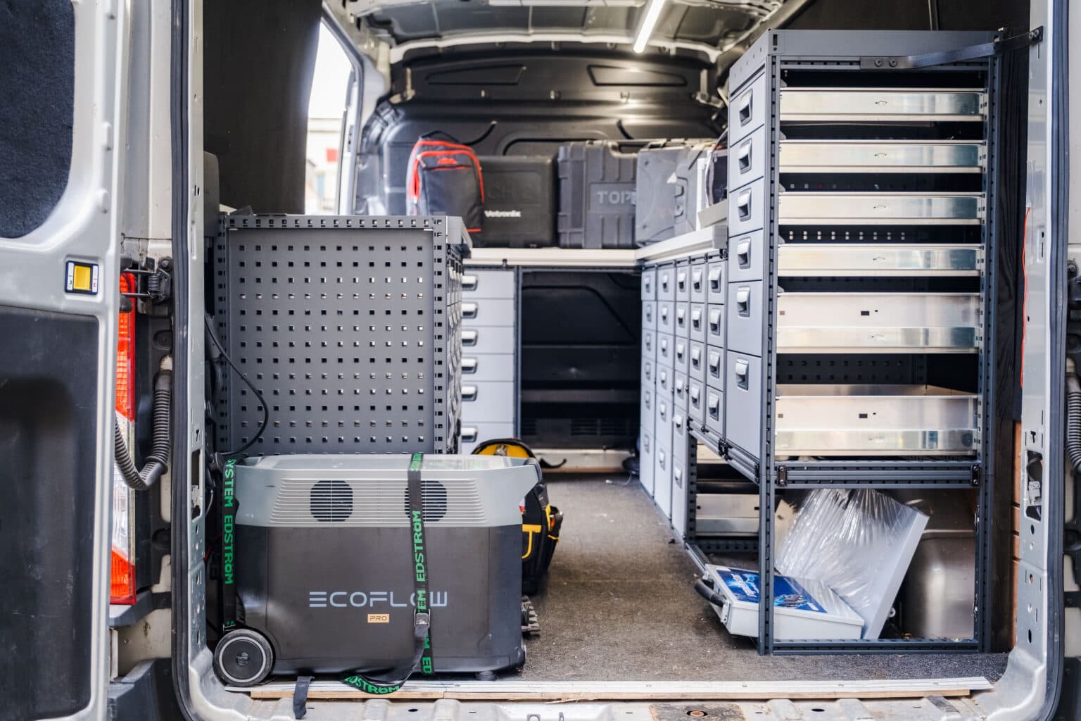 Securikey Workshop Two mobile locksmith van on the Isle of Man